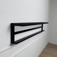 Minimalist Wall Shoe Shelf
