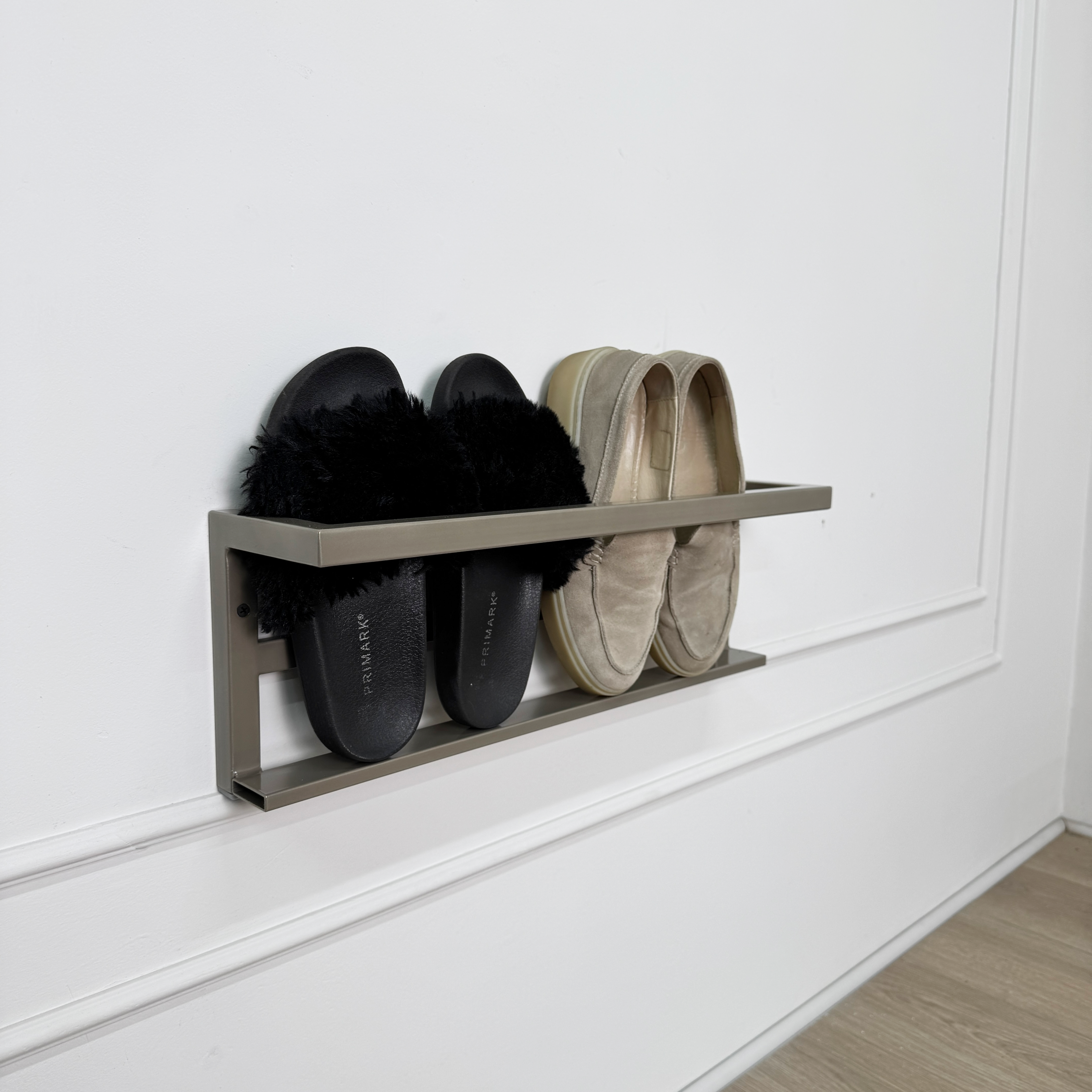 Modern Floating Shoe Shelf