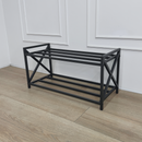Unassembled Metal Shoe Rack Loft