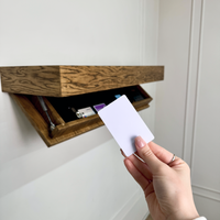 Hidden Wall Shelf Safe with Keyless Lock