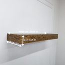 Hidden Wall Shelf Safe with Keyless Lock