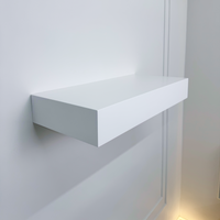 Stylish Wall Shelf with Built-In Safe