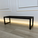 Contemporary Metal Shoe Shelf