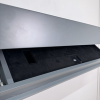 Stylish Wall Shelf with Built-In Safe