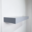Stylish Wall Shelf with Built-In Safe