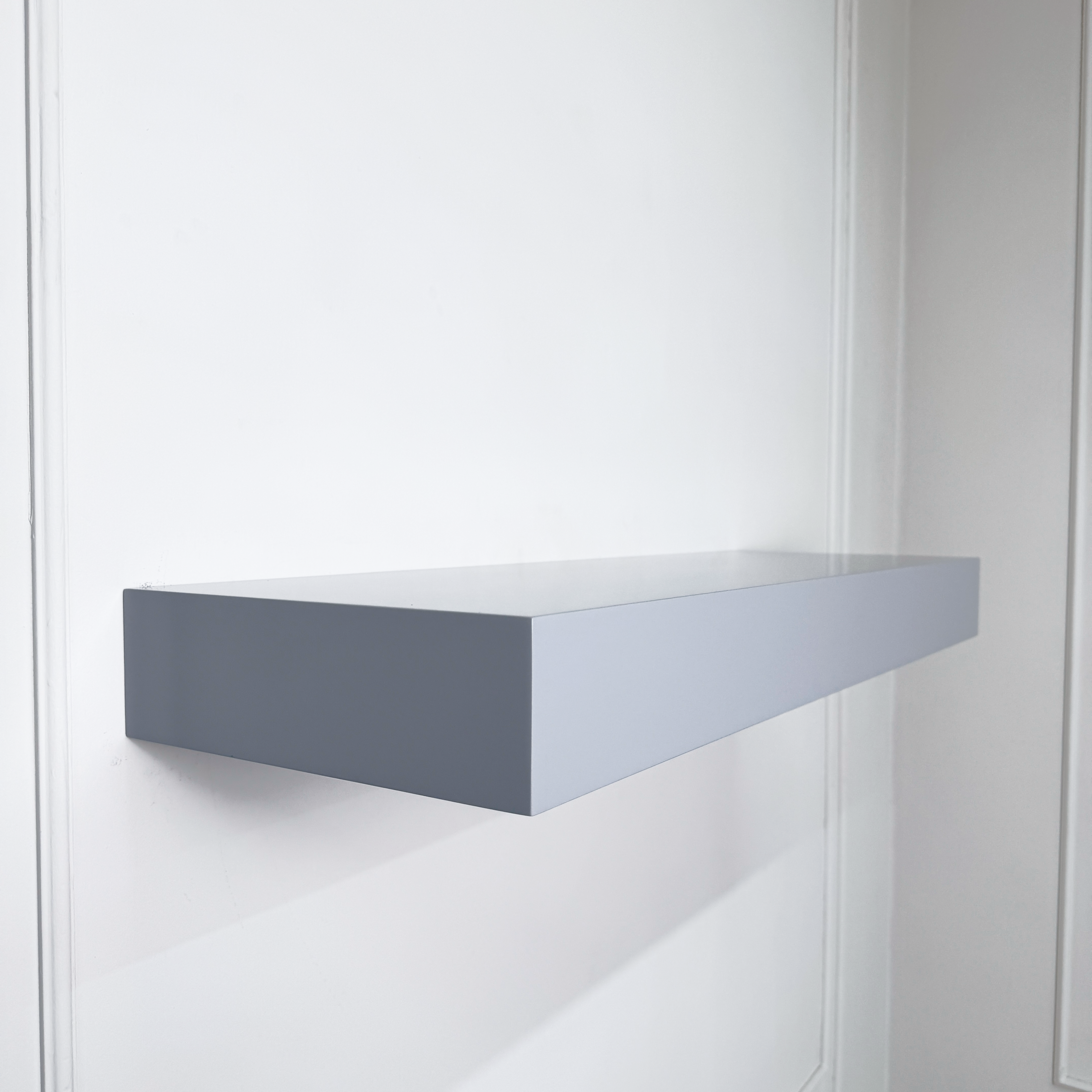 Stylish Wall Shelf with Built-In Safe