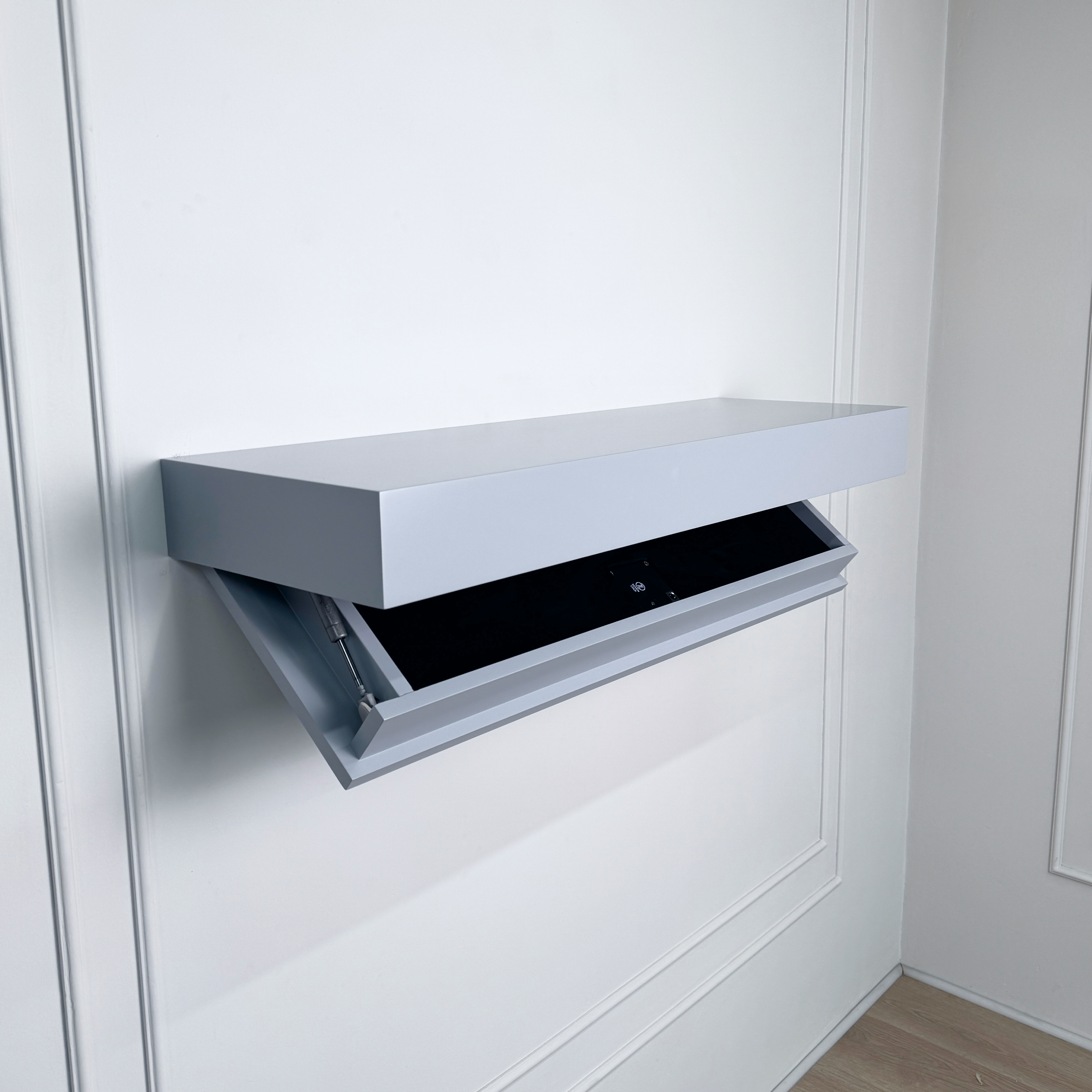 Hidden Wall-Mounted Safe Drawer