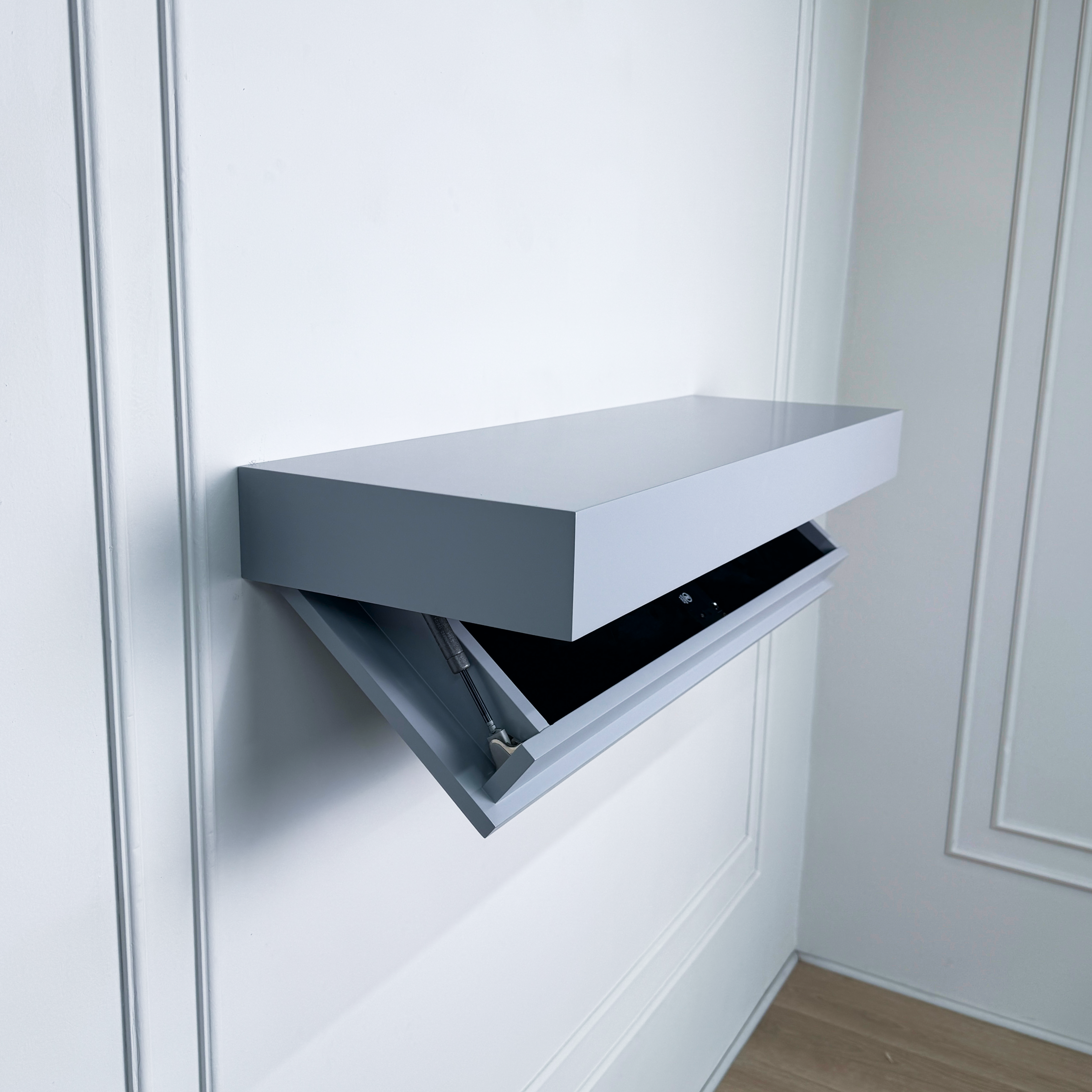 Hidden Wall-Mounted Safe Drawer